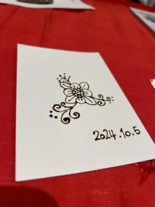 3/20（金・祝）は、パルコジョッキさんでヘナアート